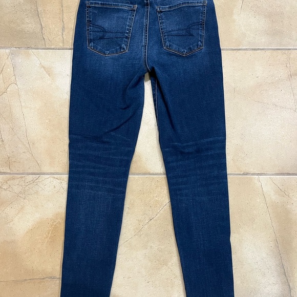 American Eagle skinny Blue Women's Jeans Size 2 Short - Picture 4 of 4